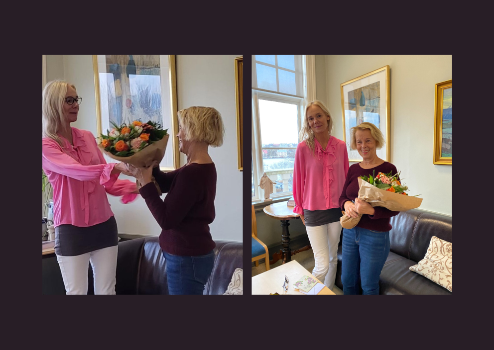 Kveðja vegna starfsloka