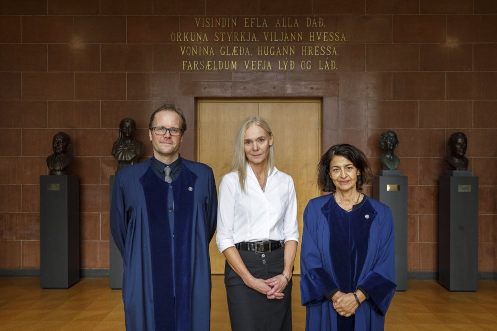 Skólameistari Kvennaskólans varði doktorsverkefni sitt