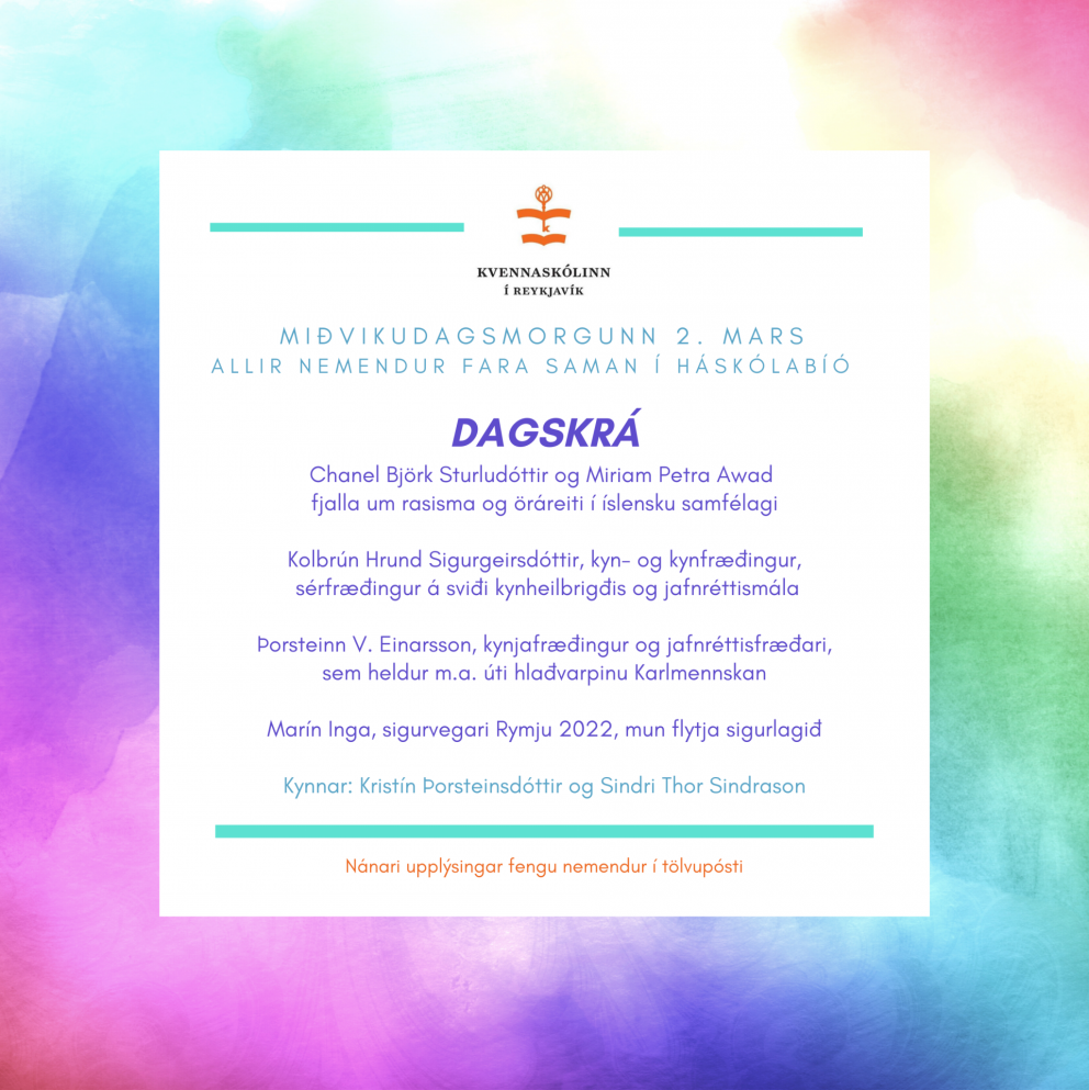 Kvenskælingar í Háskólabíó