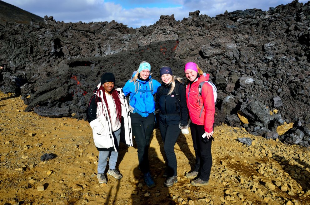 Ógleymanleg ferð á gosstöðvarnar