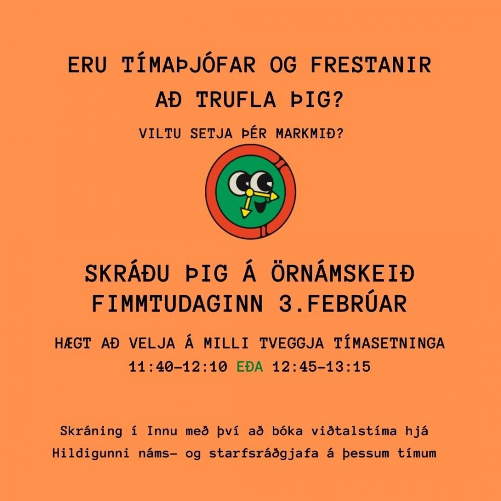 Örnámskeið fyrir nemendur