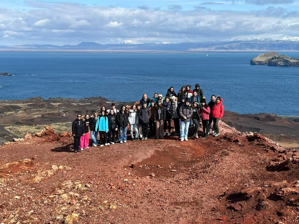 Samstarf við franskan menntaskóla