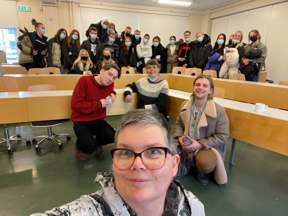 Anna Hildur tók þessa skemmtilegu 