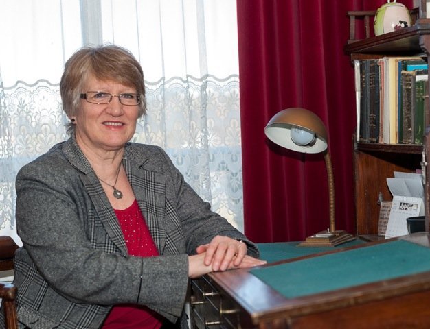 Ingibjörg S. Guðmundsdóttir fyrrverandi skólameistari Kvennaskólans