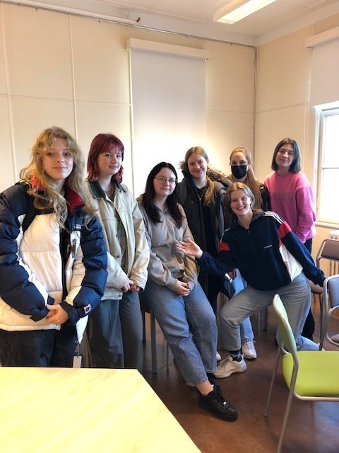 Meðlimir í Umhverfisráði Kvennaskólans skólaárið 2021-2022