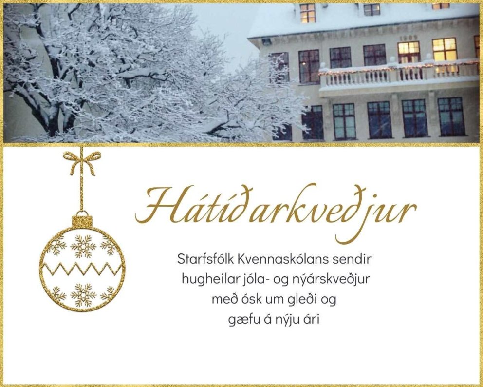 Jólaleyfi og janúarbyrjun