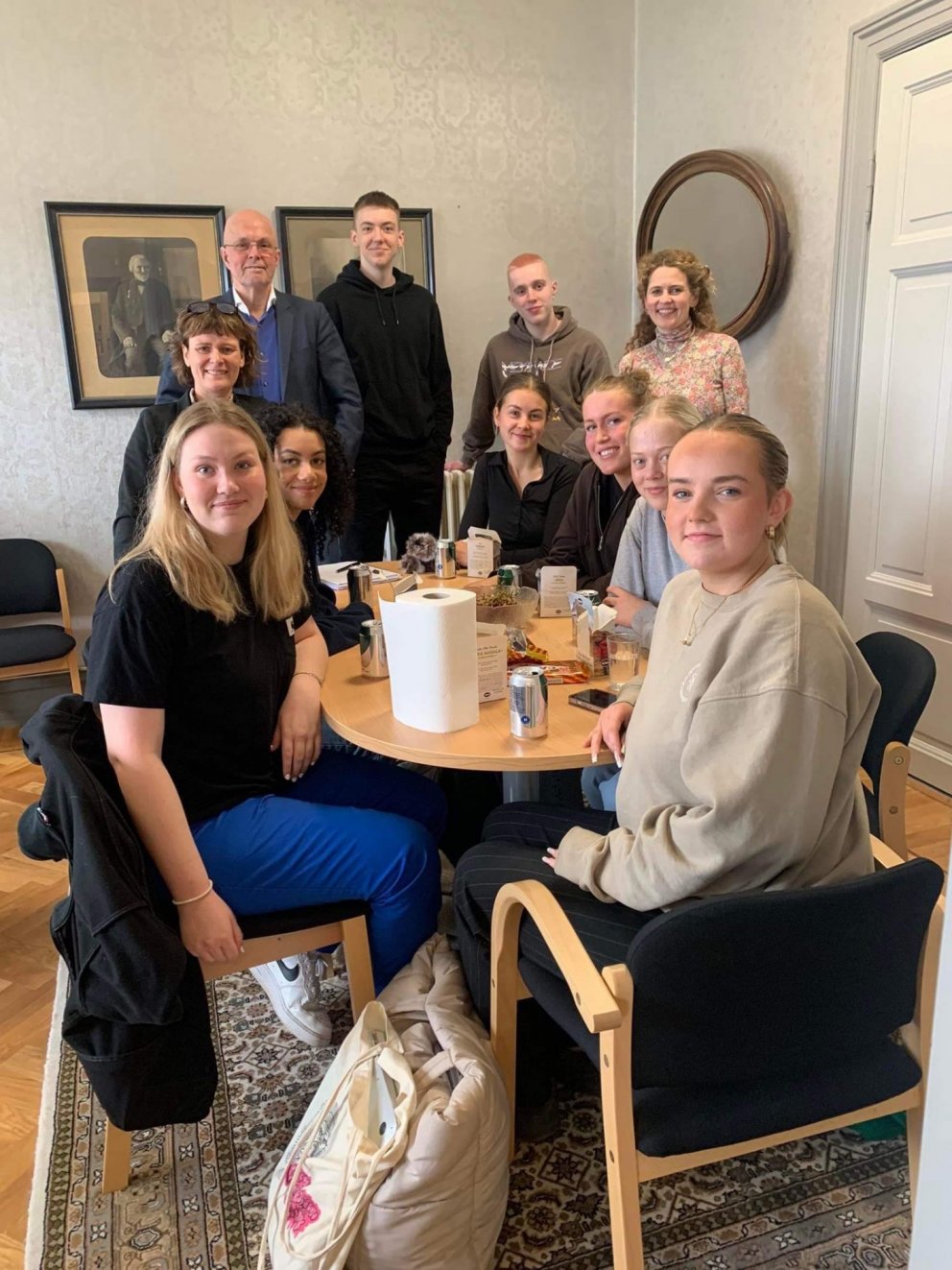 Ný stjórn Keðjunnar, nemendafélags skólans