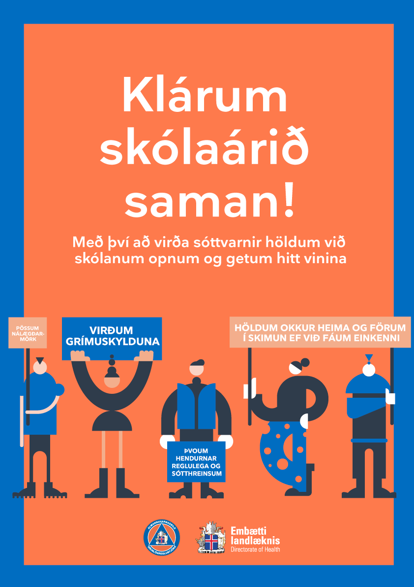 Skólahald eftir páska - staðkennsla