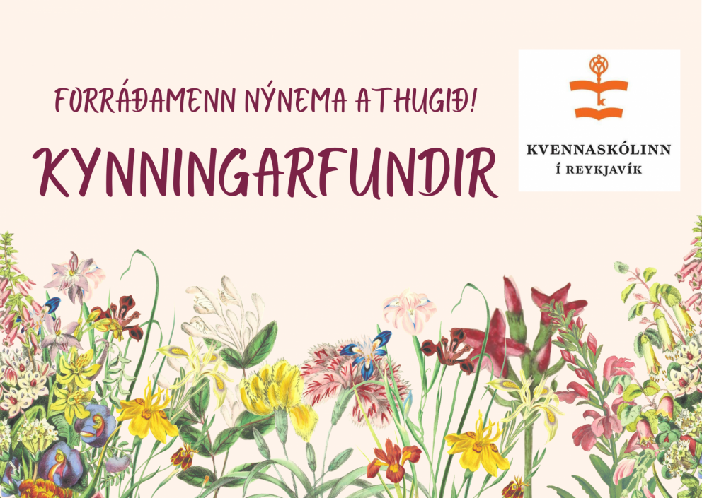 Kynningarfundir fyrir forráðamenn nýnema
