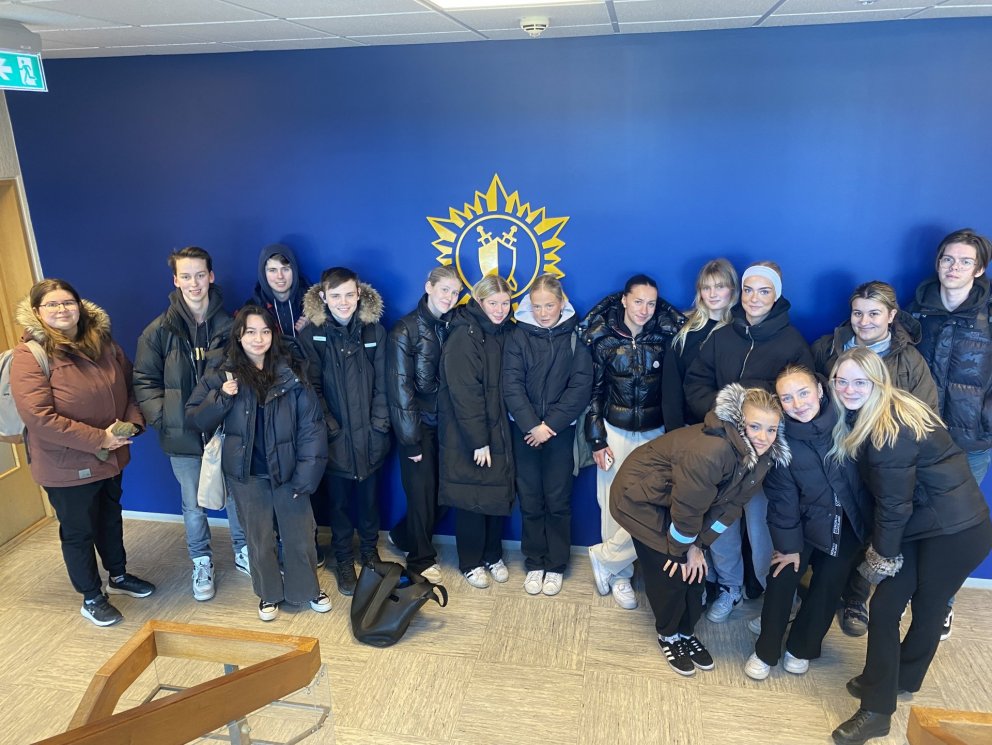 Vettvangsheimsókn til lögreglunnar