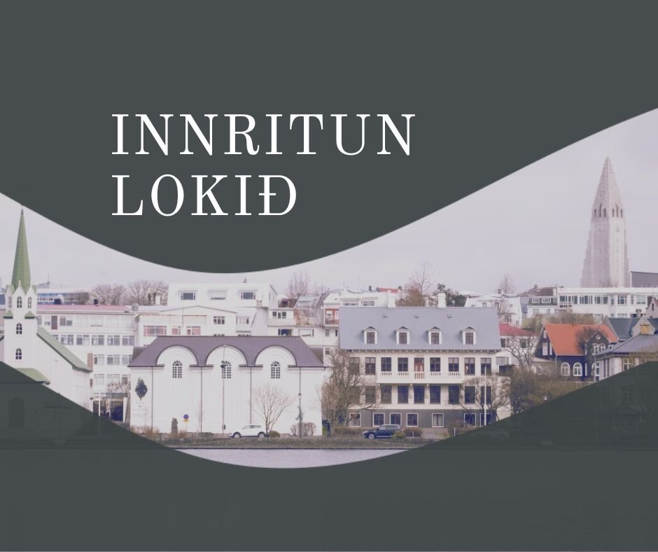Innritun lokið