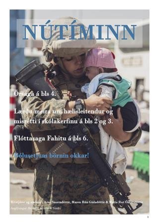 Nemendur í íslensku gera tímarit