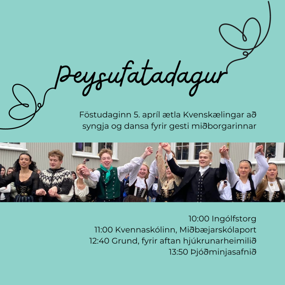 Peysufatadagur 5. apríl
