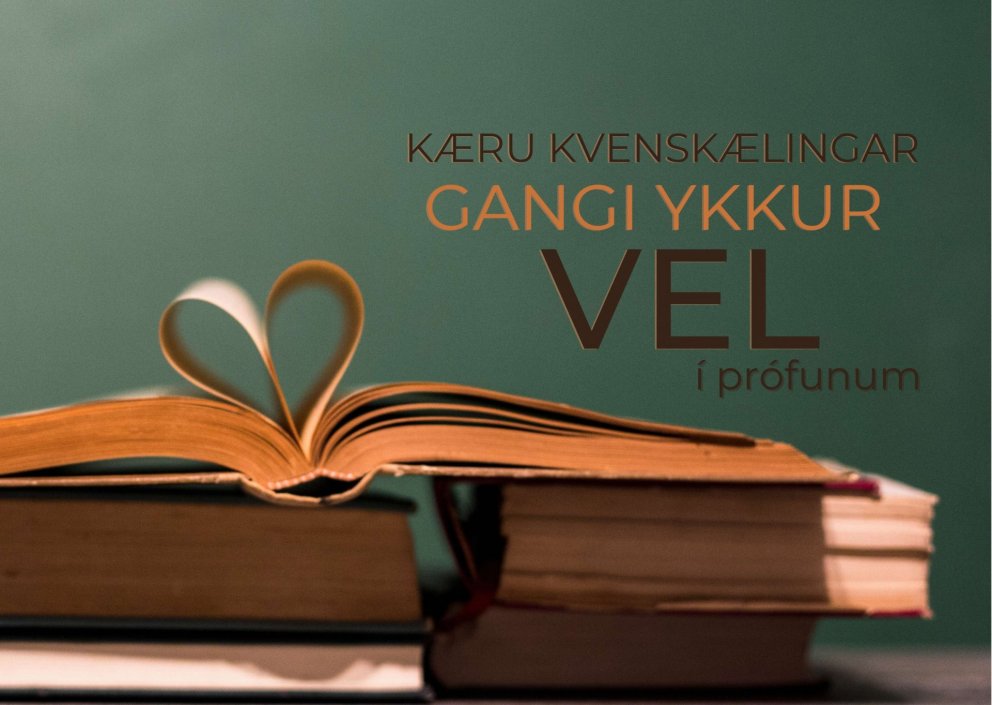 Mikilvæg atriði vegna námsmatsdaga