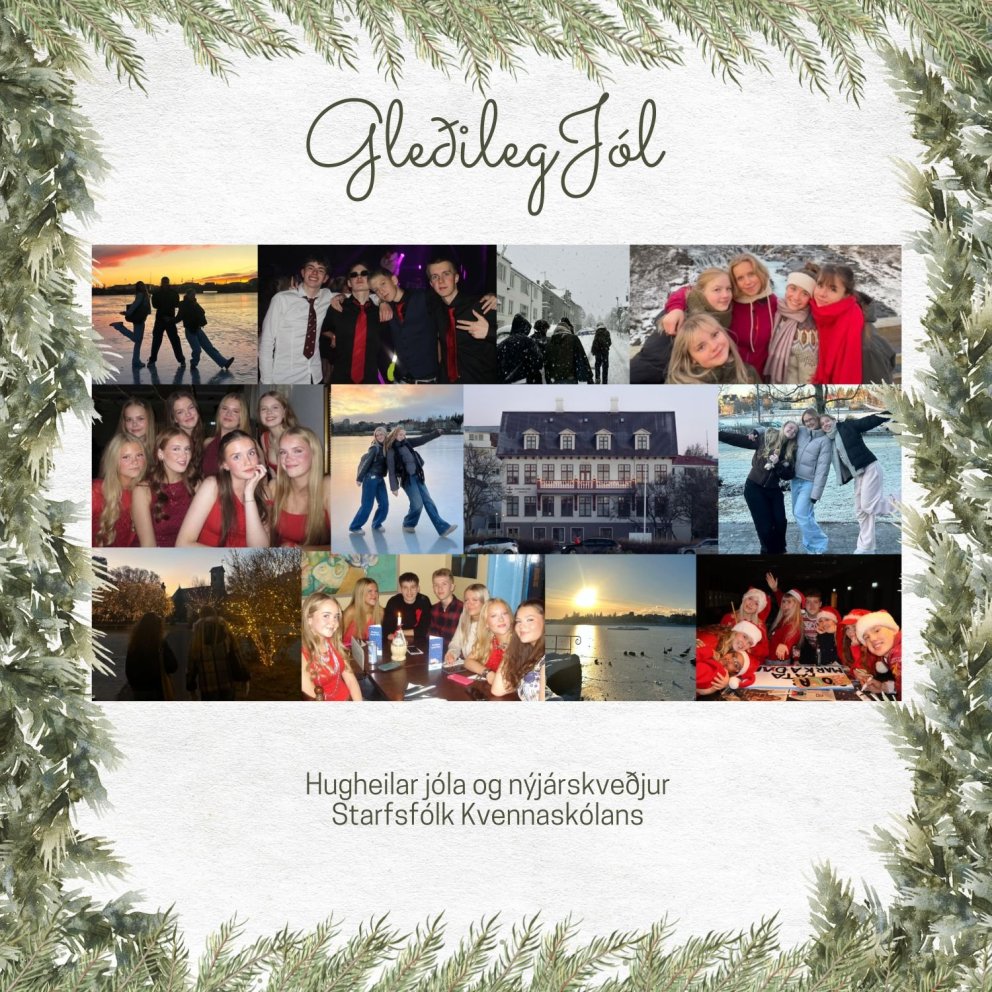 Jólaleyfi og janúarbyrjun