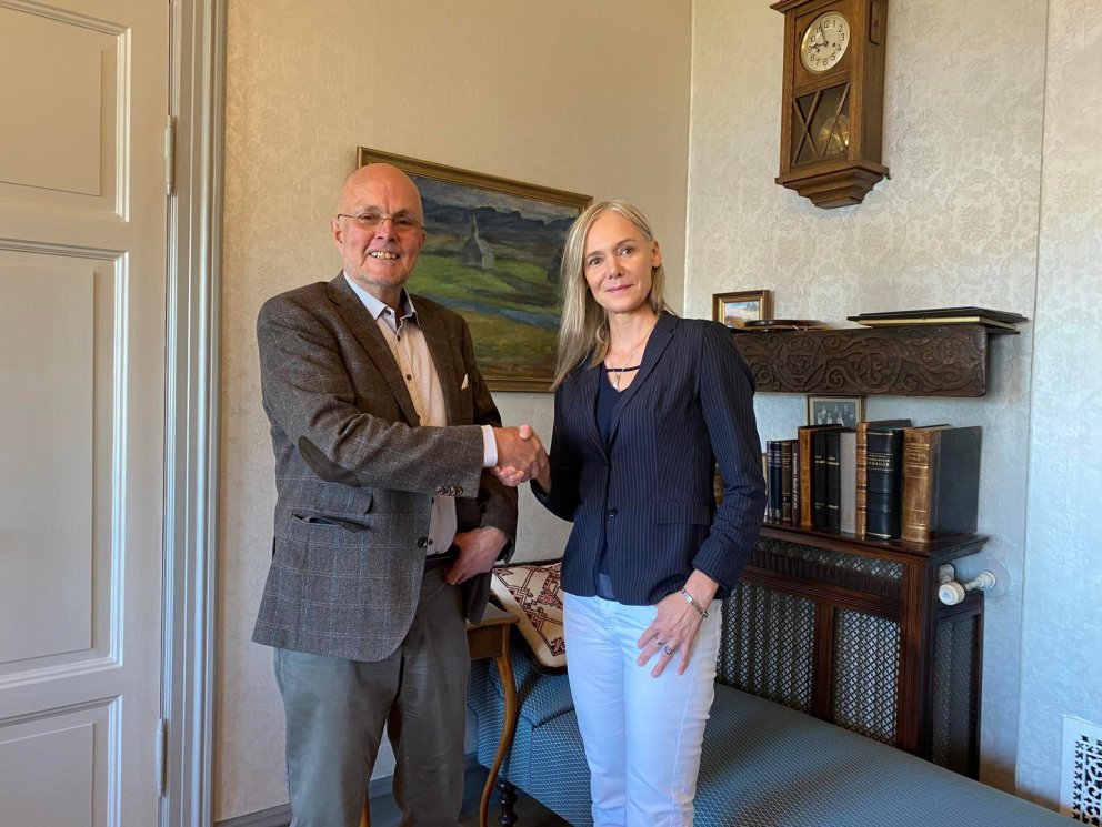 Velkomin til starfa Kolfinna