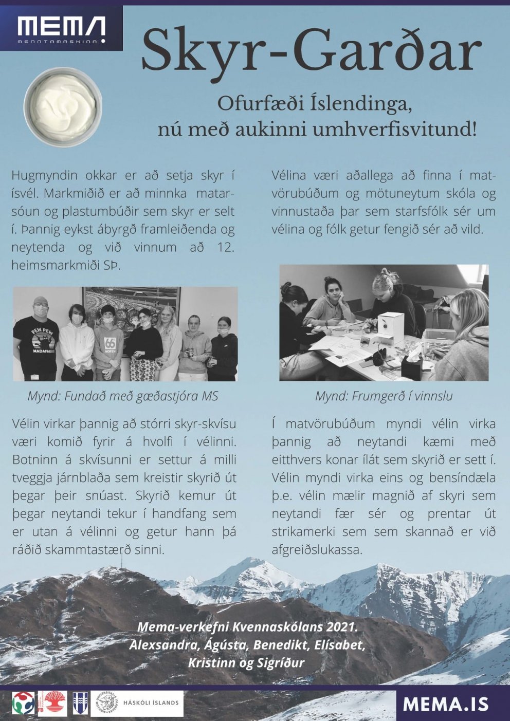 Kvennó meðal fimm efstu í Menntamaskínu