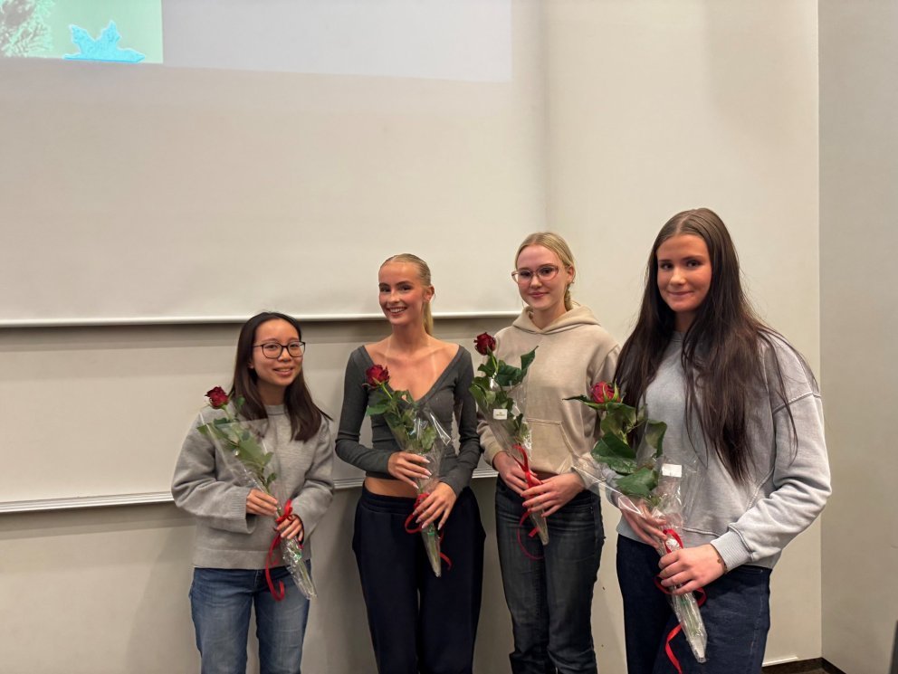 Anh Ngoc, Bríet, Freyja Katrín og Ingunn Anna