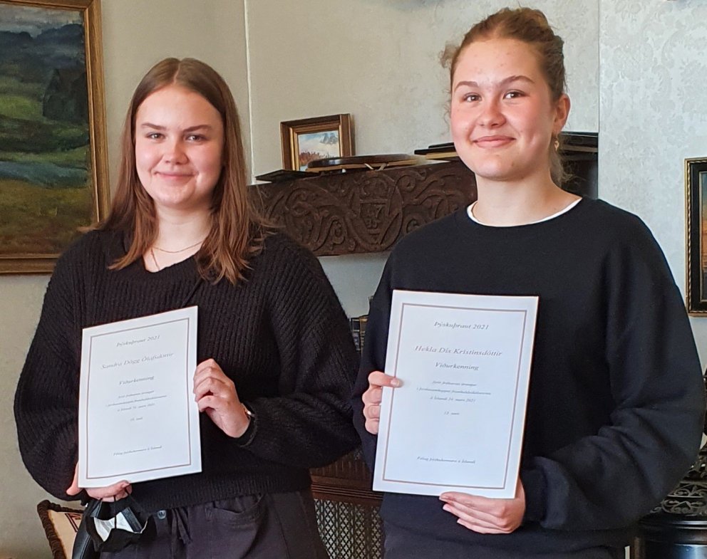 Verðlaun í þýskuþraut framhaldsskólanna