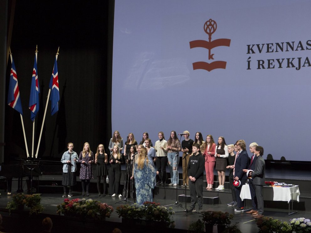 Mikil gleði við útskrift í Háskólabíó