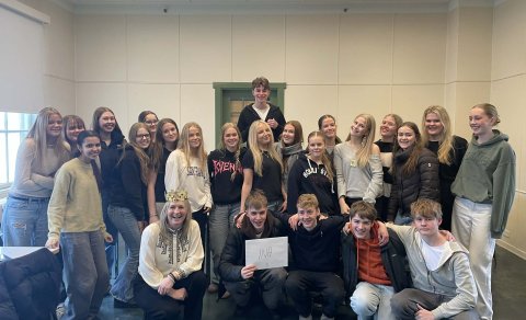 Nemendur söfnuðu 1,7 milljón til góðgerðarmála