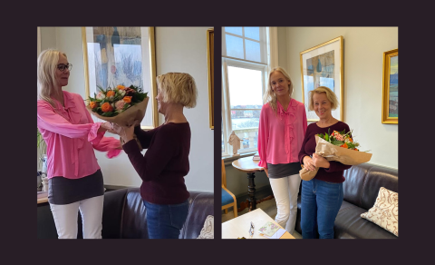 Kveðja vegna starfsloka