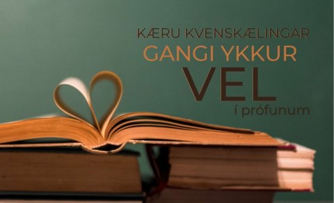 Námsmatsdagar/prófadagar