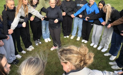 Frábært hópefli í nýnemaferðum