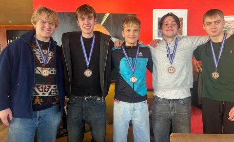 Brons á skákmóti framhaldsskóla