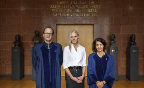 Skólameistari Kvennaskólans varði doktorsverkefni sitt