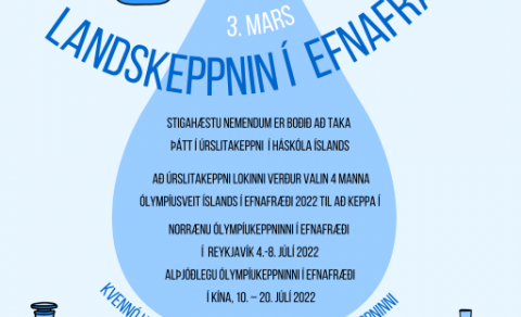 Ertu efni í ólympíufara?