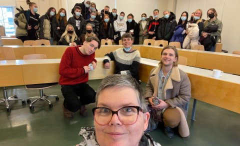 Anna Hildur tók þessa skemmtilegu 