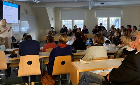 Fróðlegt húsþing starfsfólks