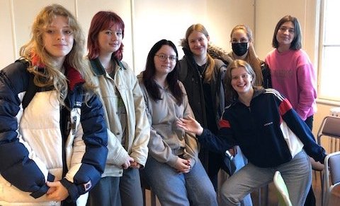 Meðlimir í Umhverfisráði Kvennaskólans skólaárið 2021-2022