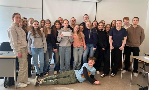 Bekkurinn sem safnaði mestu fékk pizzuveislu