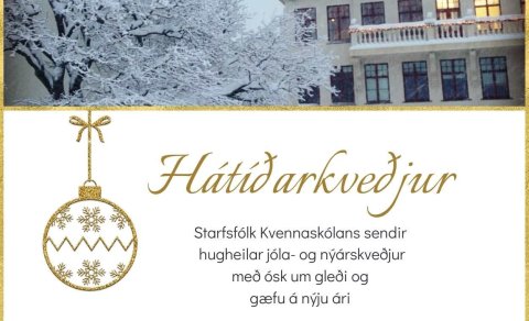 Jólaleyfi og janúarbyrjun