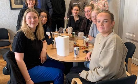 Ný stjórn Keðjunnar, nemendafélags skólans