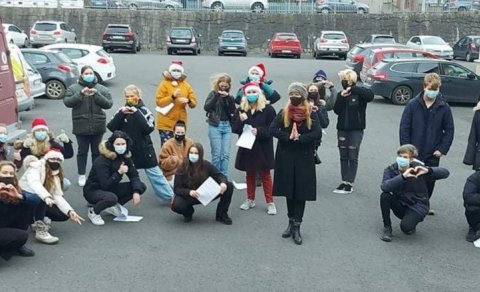 Kór Kvennaskólans í Kófinu