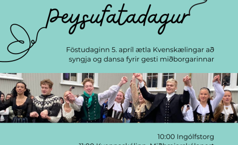 Peysufatadagur 5. apríl
