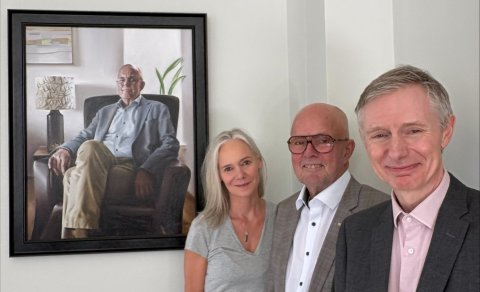 Portrett af Hjalta Jóni Sveinssyni