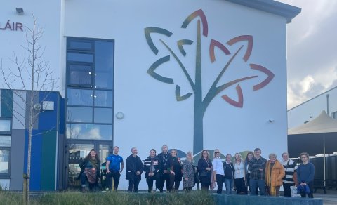 Starfsfólk í fræðsluferð