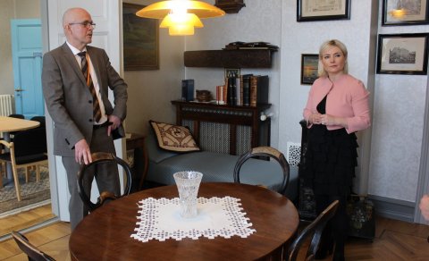 Skemmtileg heimsókn í Kvennó