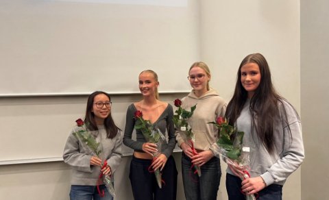 Anh Ngoc, Bríet, Freyja Katrín og Ingunn Anna