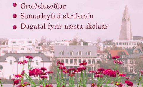Sumarleyfi og upphaf næsta skólaárs