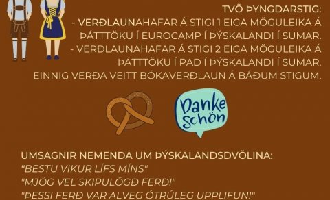 Viltu taka þátt í þýskukeppni?